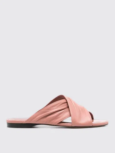 PARIS TEXAS FLAT SANDAL PARIS TEXAS WOMAN COLOR PINK,G98481010