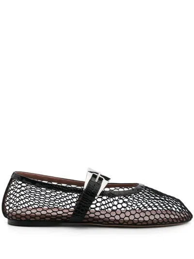 PARIS TEXAS PARIS TEXAS 'SVEVA' BLACK SANDALS