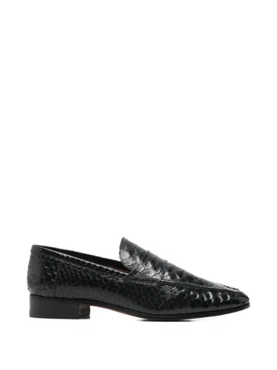 Paris Texas Flat Shoes Black