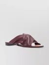 Paris Texas Flat Strappy Mules Open Toe