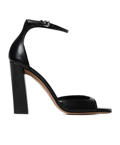 Paris Texas Grace 110mm Sandals In Black