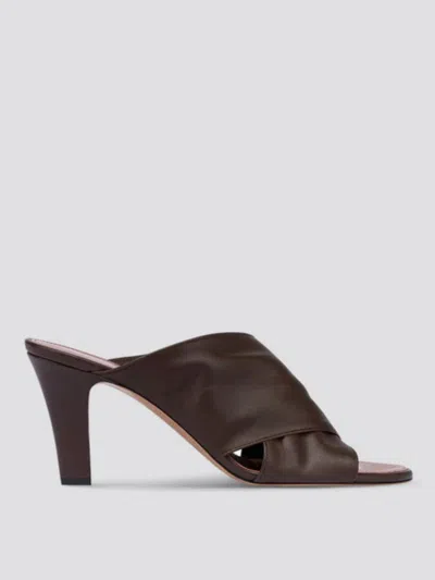 PARIS TEXAS HEELED SANDAL PARIS TEXAS WOMAN COLOR EBONY,G98479135