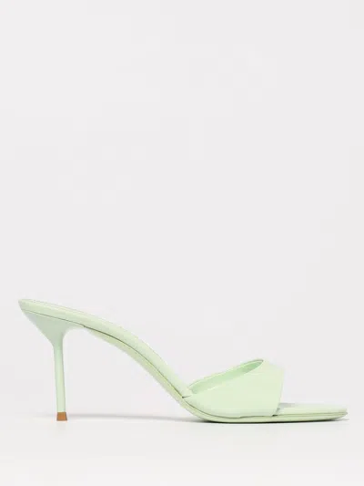 Paris Texas Heeled Sandals  Woman Color Green In Grün