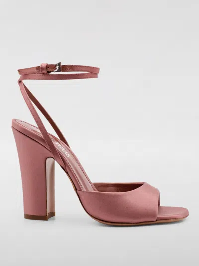PARIS TEXAS HEELED SANDALS PARIS TEXAS WOMAN COLOR PINK,G69714010