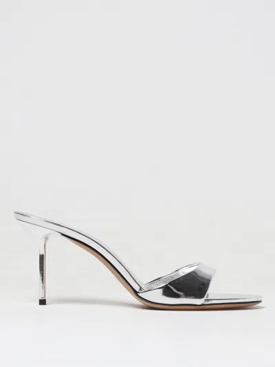 Paris Texas Heeled Sandals  Woman Color Silver In Silber