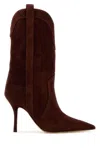 Paris Texas Heeled Shoes In Mahogany