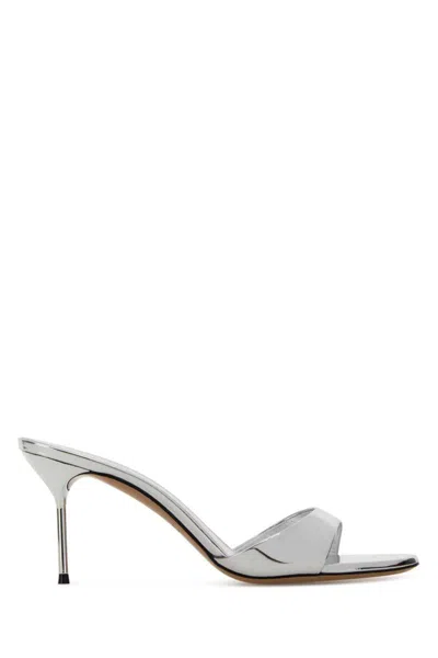 Paris Texas Heeled Shoes In Silver