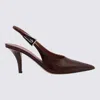 Paris Texas Dark Red Leather Pumps In Rouge Noir