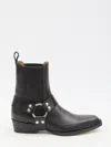 Paris Texas Helena Ankle Boots In Black