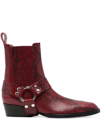 PARIS TEXAS HELENA BIKER BOOTS