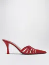 Paris Texas Nadia Sabot Sandals In Red