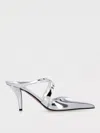 Paris Texas 85mm Laila Mules In Silber