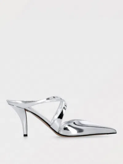 PARIS TEXAS SHOES PARIS TEXAS WOMAN COLOR SILVER,G76101061