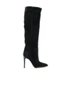 Paris Texas High Black Patent Leather Boot In Black