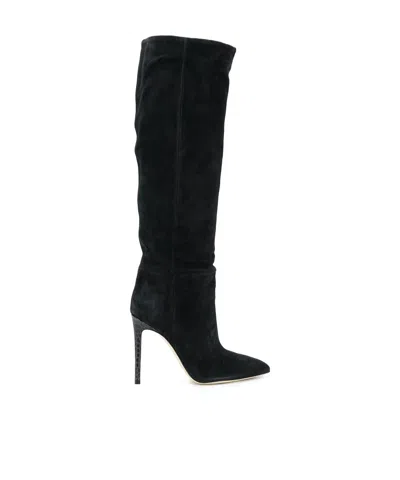 Paris Texas High-heeled Boots In Black