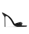 Paris Texas Lidia 105mm Patent-leather Sandals In Black