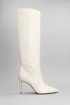 Paris Texas High Heels Boots In White
