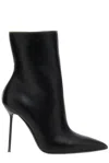 Paris Texas High Stiletto Heel Ankle Boots In Black