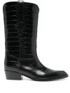 Paris Texas Hilda Boots Carbone In Black