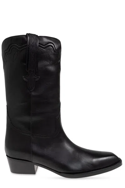 Paris Texas 35mm Hilda Boots In Black