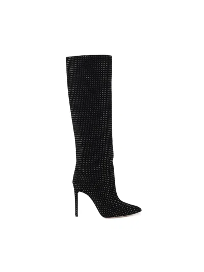 Paris Texas Holly 105mm Boots In Black