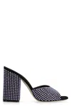 Paris Texas Holly Anja Embellished Suede Mules