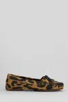 Paris Texas Leopard Print Suede Loafers In Animalier