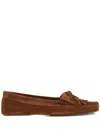Paris Texas Indiana Moccasins In Suede In Brown