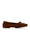 Paris Texas Indiana Suede Loafers In Brown