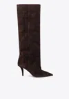 Paris Texas Ines 75 Reverse Knee-high Suede Boots