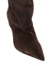 Paris Texas Ines Leather Boots In Brown