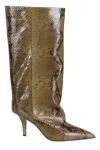 Paris Texas Boots With Snake Effect In Jungle