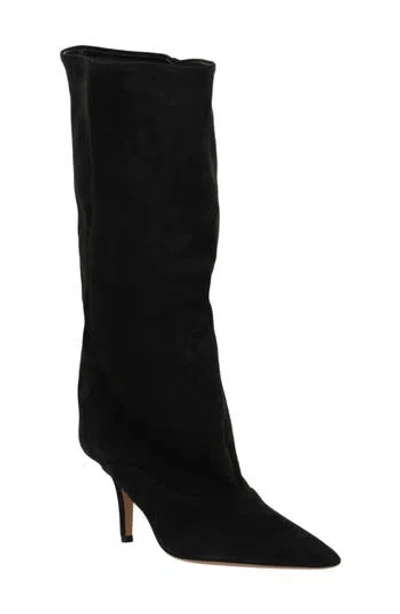 Paris Texas Ines Pointed Toe Boot In Black
