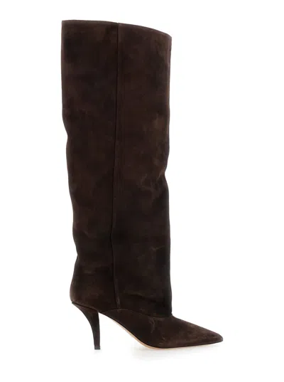Paris Texas Ines Reverse Midcalf Boot 75