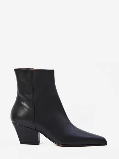 Paris Texas Jane Ankle Boots In Black