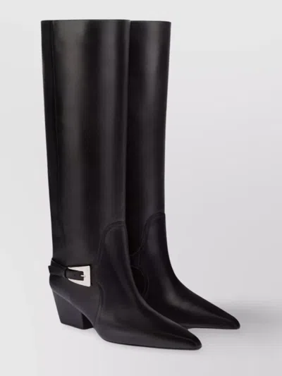Paris Texas Jane Buckle Boot 60 In Brown