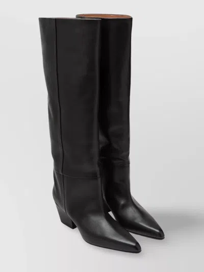 PARIS TEXAS JANE KNEE LENGTH BLOCK HEEL BOOT