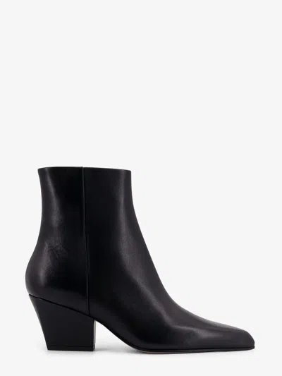 PARIS TEXAS JANE LEATHER ANKLE BOOTS