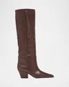 Paris Texas Jane Leather Knee Boots
