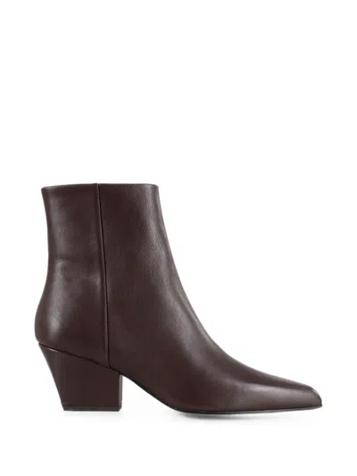 Paris Texas Jane Pointed-toe Ankle Boots In Brown