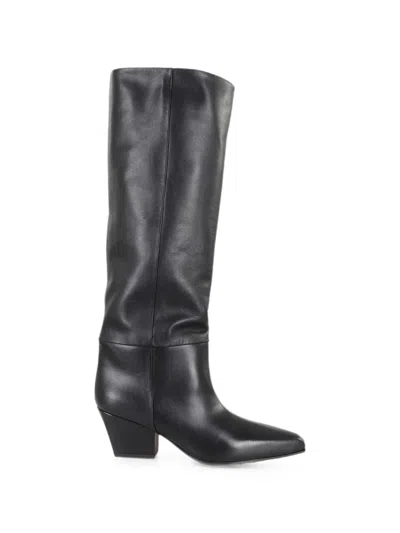 Paris Texas Jane Pointed-toe Boots In Black