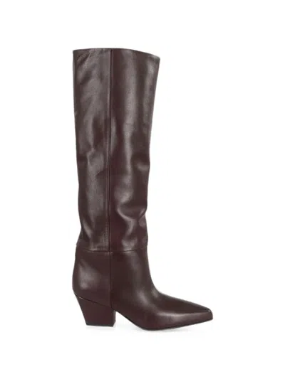 Paris Texas Jane Pointed-toe Boots In Brown