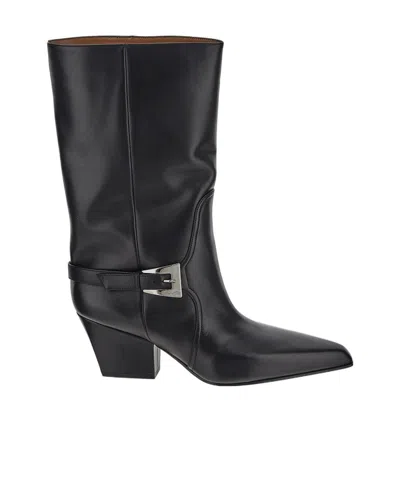 Paris Texas Jane Pull-on Boots In Black
