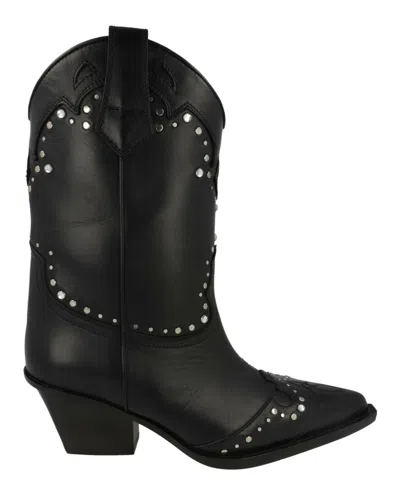 Paris Texas Janice Boots In Black