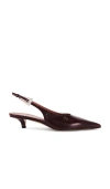 Paris Texas Jessica Slingback 35 In Burgundy