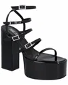 Paris Texas Jessica Leather Platform Sandals