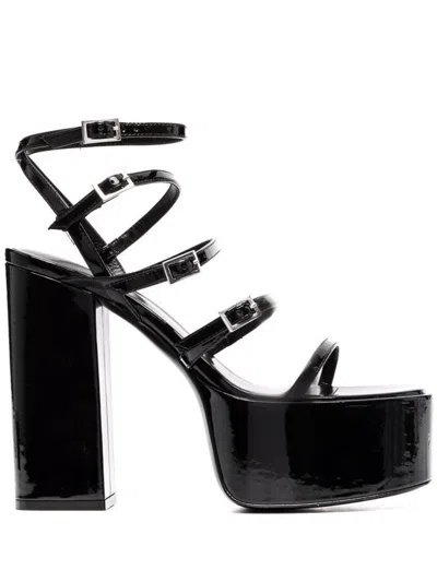 Paris Texas Jessica Platform Sandal In Black