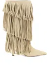 Paris Texas Jessie Boots In Neutrals