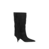 Paris Texas 'jessie' Suede Leather Boots In Black