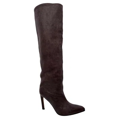 Pre-owned Paris Texas Jude Knee-high Boots In Brown Calf Leather
